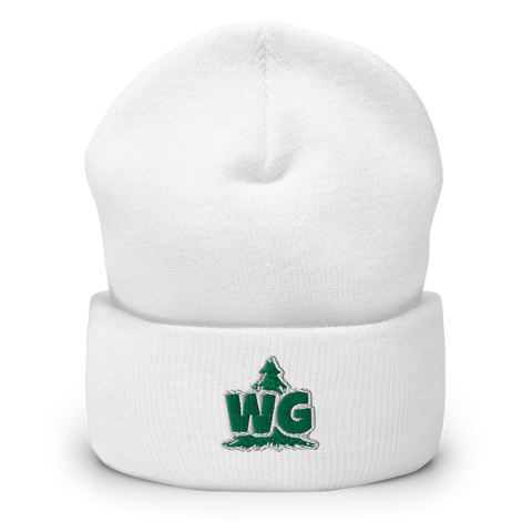 WG Exclusive Christmas Tree Beanie - White